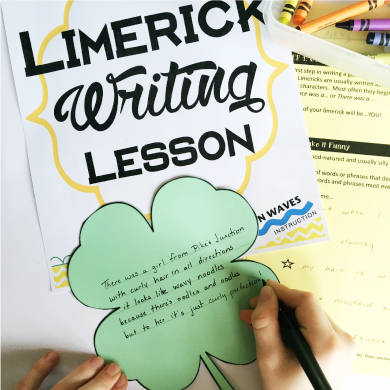 Limerick Writing Lesson